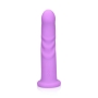 VIBRATEUR ULTRA SOFT SILICONE ROTATING G-SPOT LAVENDER SPECTACLE LOVELINE