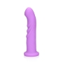 VIBRATEUR ULTRA SOFT SILICONE ROTATING G-SPOT LAVENDER SPECTACLE LOVELINE