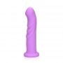 VIBRATEUR ULTRA SOFT SILICONE ROTATING G-SPOT LAVENDER SPECTACLE LOVELINE