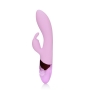 LOVELINE ULTRA SOFT SILICONE RABBIT VIBRATOR EXOTIC FUCSHSIA