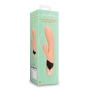 LOVELINE ULTRA SOFT SILICONE RABBIT VIBRATOR CERAMIC PEACH