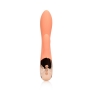 LOVELINE ULTRA SOFT SILICONE RABBIT VIBRATOR CERAMIC PEACH
