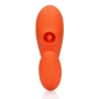 LOVELINE G-SPOT VIBRATOR WITH CLITORAL PULSE WAVE UNTAMED ORANGE