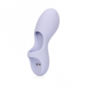 ESTIMULATEUR SILICONE FINGER VIBRATOR LAVENDER LOVELINE