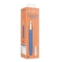 VIBRADOR DE VIAJE CON COMPARTIMENTO PARA LUBRICANTE BLUE HORIZON LOVELINE
