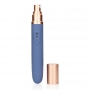 VIBRADOR DE VIAJE CON COMPARTIMENTO PARA LUBRICANTE BLUE HORIZON LOVELINE
