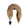 PLUG ANAL AVEC UNE QUEUE DE RENARD BRUN OUCH!