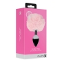 OUCH! BUNNY TAIL WITH METAL BUTT PLUG PINK