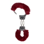 MENOTTES AVEC PELUCHE FURRY METAL ROUGE OUCH!