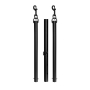 BARRA SEPARADORA ADJUSTABLE SPREADER BAR NEGRO OUCH!