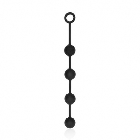 BOULES ANALES EN SILICONE MEDIUM OUCH! NOIR