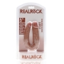 REALROCK U SHAPED DOUBLE DILDO 5 /12,7 CM TAN