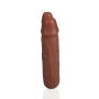 REALROCK U SHAPED DOUBLE DILDO 5 /12,7 CM TAN