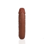 REALROCK U SHAPED DOUBLE DILDO 5 /12,7 CM TAN
