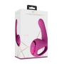 VIBRADOR RIKO COM MOTOR TRIPLO PULSE WAVE STIMULATOR ROSA VIVE