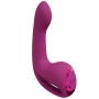 VIBRATEUR RIKO AVEC TRIPLE MOTEUR PULSE WAVE STIMULATOR ROSE VIVE