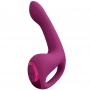 VIBRATEUR RIKO AVEC TRIPLE MOTEUR PULSE WAVE STIMULATOR ROSE VIVE