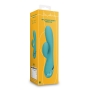 LOVELINE INFLATABLE RABBIT VIBRATOR PEACOCK BLUE