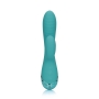 LOVELINE INFLATABLE RABBIT VIBRATOR PEACOCK BLUE