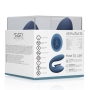 TWITCH 3 VIBRADOR RECARGABLE Y SUCCIONADOR AZUL/GRIS INNOVATION