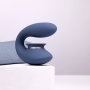 TWITCH 3 VIBRADOR RECARGABLE Y SUCCIONADOR AZUL/GRIS INNOVATION