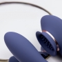 TWITCH 3 VIBRATEUR ET ASPIRATEUR RECHARGEABLE BLEU/GRIS INNOVATION