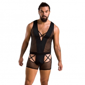 PASSION OSCAR 2 PIECE SET BLACK PASSION