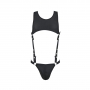PASSION ADAM BODYSUIT BLACK