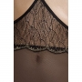 PASSION AMBERLY TEDDY BLACK QUEEN SIZE 