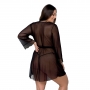 BATA Y TANGA AMBERLY NEGRO TALLA QUEEN PASSION
