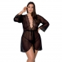 BATA Y TANGA AMBERLY NEGRO TALLA QUEEN PASSION
