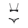 PASSION CELIN BIKINI 2 PIECE SET BLACK