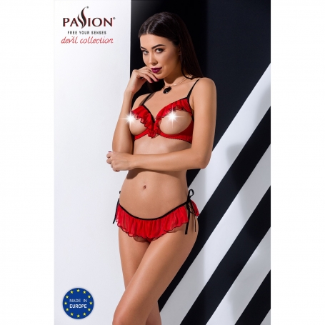 ENSEMBLE 2 PIÈCES CHERRY ROUGE DEVIL COLLECTION PASSION