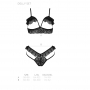 CONJUNTO DE 2 PIEZAS DOLLY NEGRO EROTIC LINE TALLA QUEEN PASSION