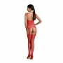 PASSION ECO COLLECTION BODYSTOCKING BS008 RED