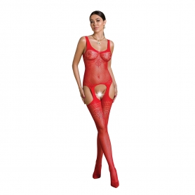 PASSION ECO COLLECTION BODYSTOCKING BS008 RED