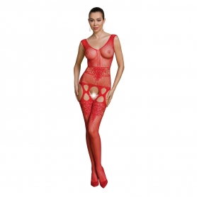 PASSION ECO COLLECTION BODYSTOKING BS014 RED