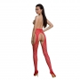 COLLANTS COM EFEITO LIGAS S003 VERMELHAS ECO COLLECTION PASSION