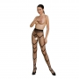 PASSION ECO COLLECTION STOCKINGS S006 BLACK