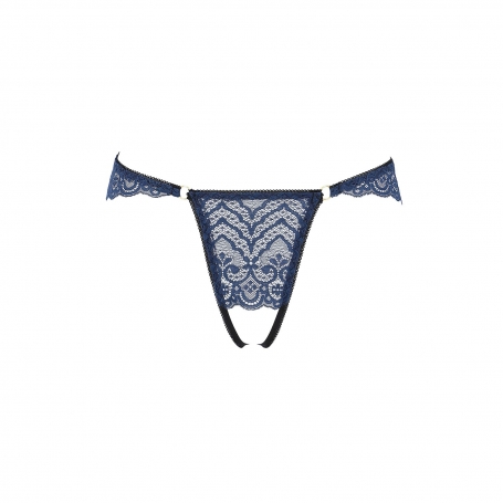 STRING AVEC OUVERTURE LYRIA BLEU PASSION