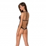 PASSION EROTIC LINE SATARA TEDDY BLACK 