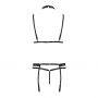 CONJUNTO DE 4 PEÇAS SHELLY PRETO DEVIL COLLECTION PASSION