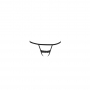 STRING AVEC OUVERTURE SHELLY NOIR PASSION