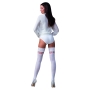 MEIAS DE LIGAS ST121 WHITE (60 DEN) GOLD COLLECTION PASSION