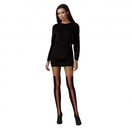 COLLANTS TI114 VERMELHAS (60/20 DEN) PASSION