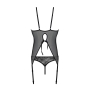 CORSÉ Y TANGA URSULA NEGRO PASSION