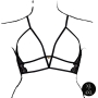 SUTIÃ TRIANGLE COM RENDA PRETO TAMANHO QUEEN LE DÉSIR 