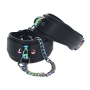 MANCHETTES DE LA CHEVILLE VENICE COLLECTION NOIR OUCH!