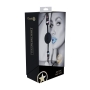 BÂILLON EN SILICONE RESPIRANT VENICE COLLECTION NOIR OUCH!
