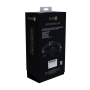 BÂILLON EN SILICONE RESPIRANT VENICE COLLECTION NOIR OUCH!